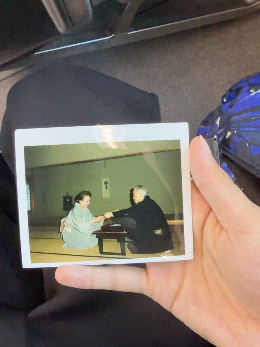 My grandmother in her younger years at a tea ceremony